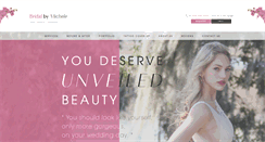 Desktop Screenshot of bridalbymichele.com